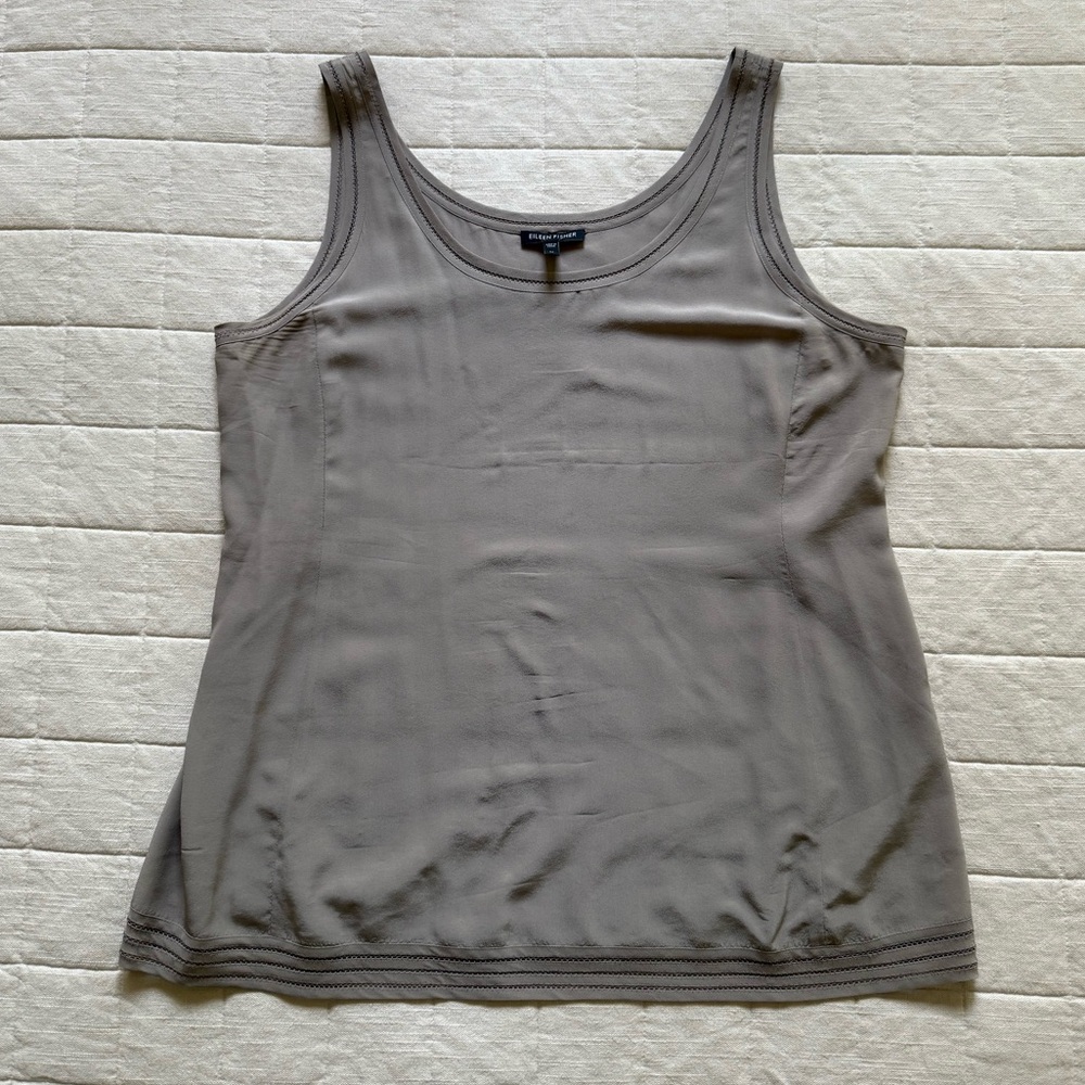 Worn Once! Eileen Fisher Silk Tank • Size M